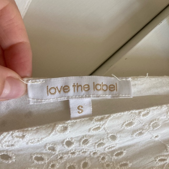 Love the Label White Eyelet Dress - Picture 2 of 3